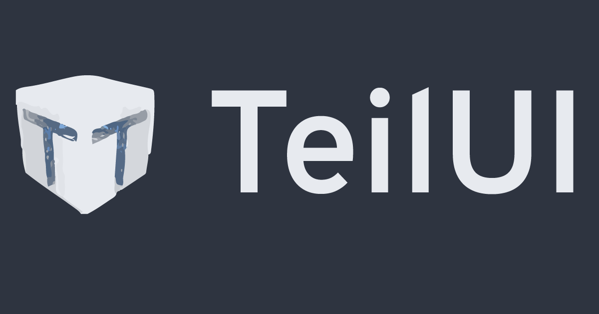 Teilui progress bar